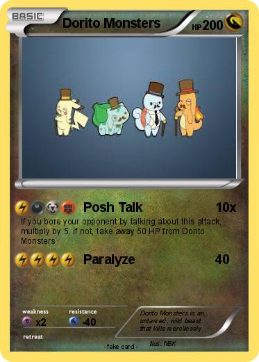 Pokemon Dorito Monsters