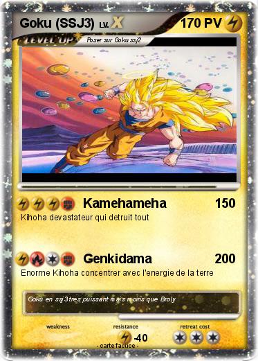 Pokemon Goku (SSJ3)