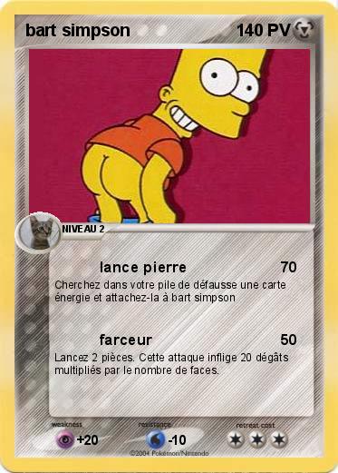 Pokemon bart simpson