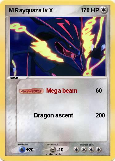 Pokemon M Rayquaza lv X