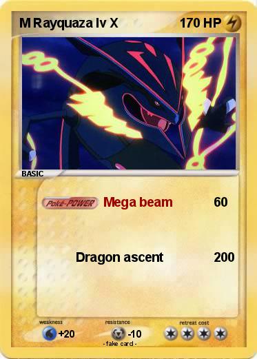 Pokemon M Rayquaza lv X