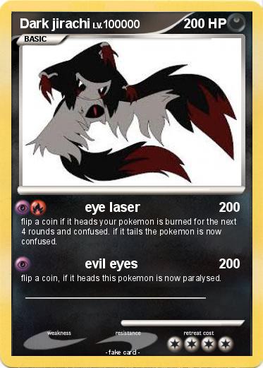 Pokemon Dark jirachi