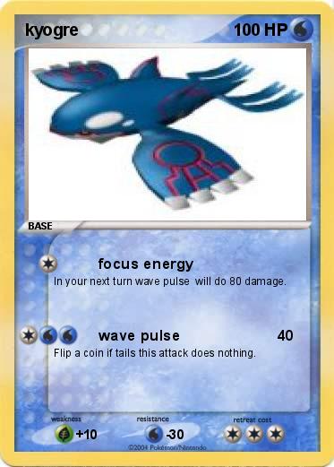 Pokemon kyogre 