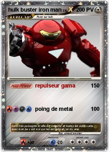 Pokemon hulk buster iron man