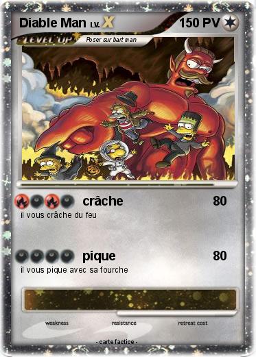 Pokemon Diable Man