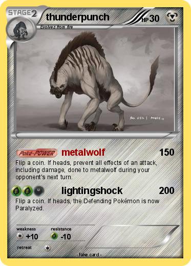 Pokemon thunderpunch