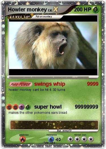 Pokemon Howler monkey