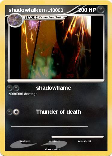 Pokemon shadowfalken