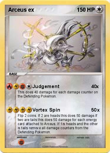 Pokemon Arceus ex