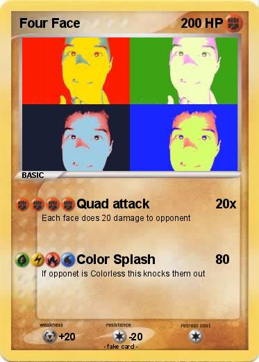 Pokemon Four Face