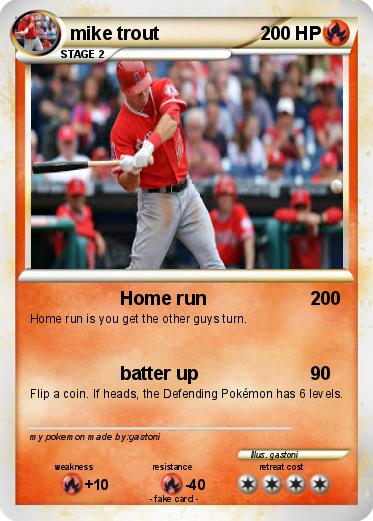 Pokemon mike trout