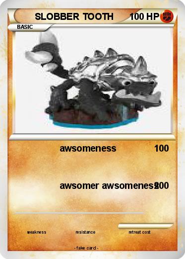 Pokemon SLOBBER TOOTH