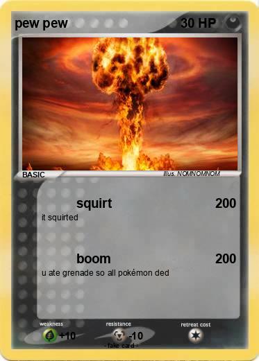 Pokemon pew pew