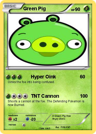 Pokemon Green Pig