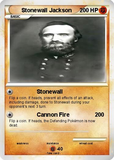 Pokemon Stonewall Jackson