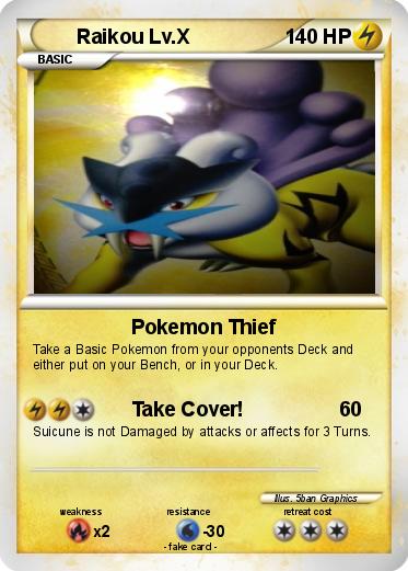 Pokemon Raikou Lv.X