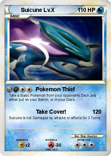 Pokemon Suicune Lv.X