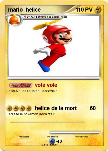 Pokemon mario  helice