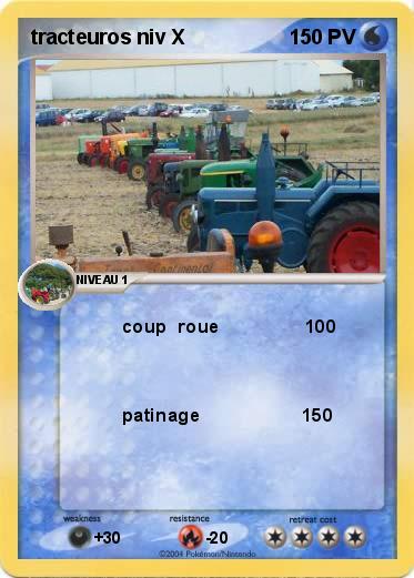 Pokemon tracteuros niv X                     