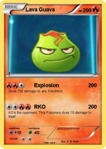 Pokemon Lava Guava