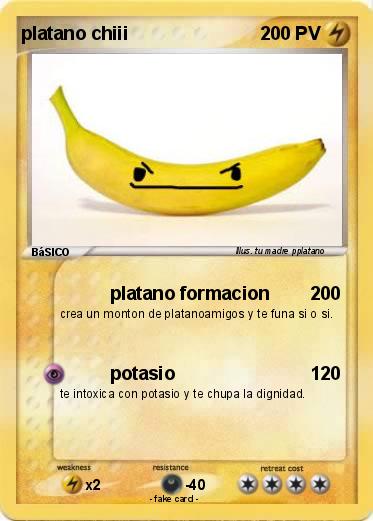 Pokemon platano chiii