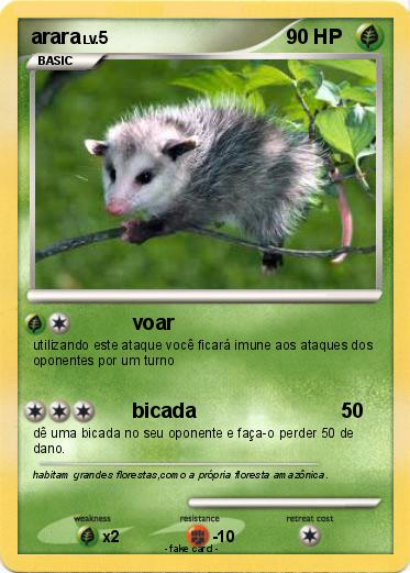Pokemon arara