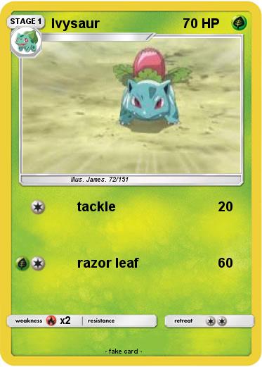 Pokemon Ivysaur