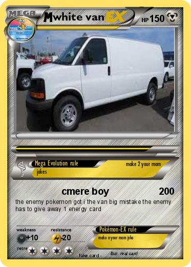 Pokemon white van