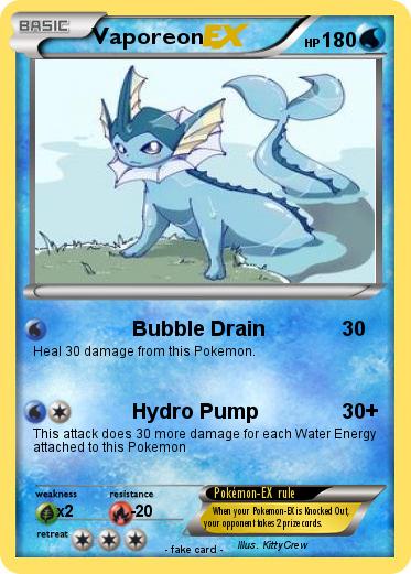 Pokemon Vaporeon