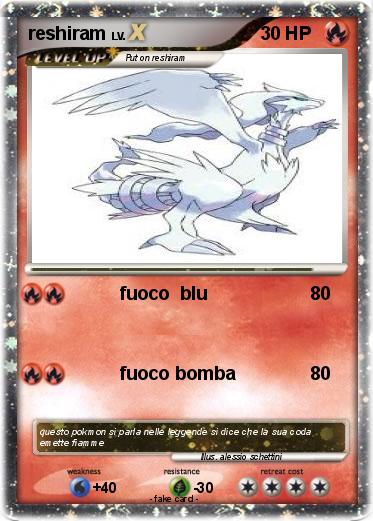 Pokemon reshiram