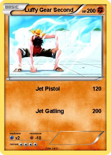 Pokemon Luffy Gear Second