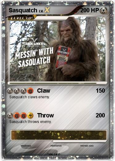Pokemon Sasquatch