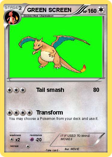 Pokemon GREEN SCREEN