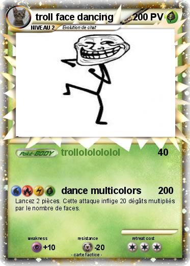 Pokemon troll face dancing