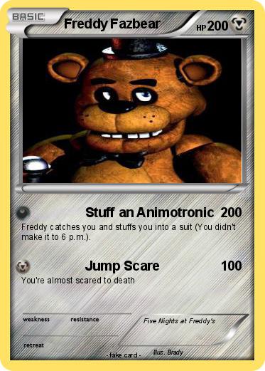 Pokemon Freddy Fazbear