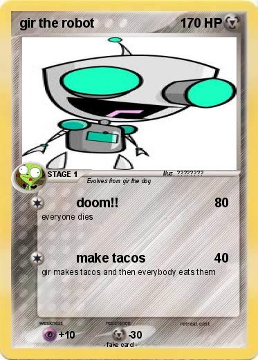 Pokemon gir the robot