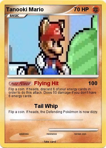 Pokemon Tanooki Mario