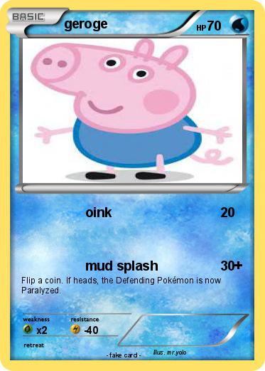 Pokemon geroge