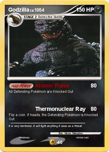 Pokemon Godzilla