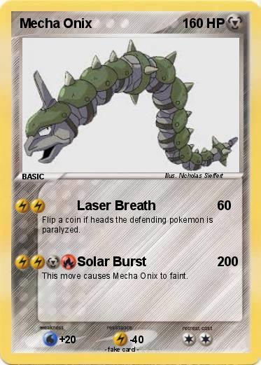 Pokemon Mecha Onix