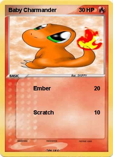 Pokemon Baby Charmander