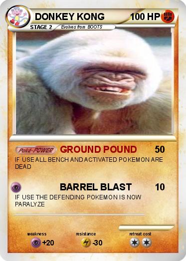 Pokemon DONKEY KONG