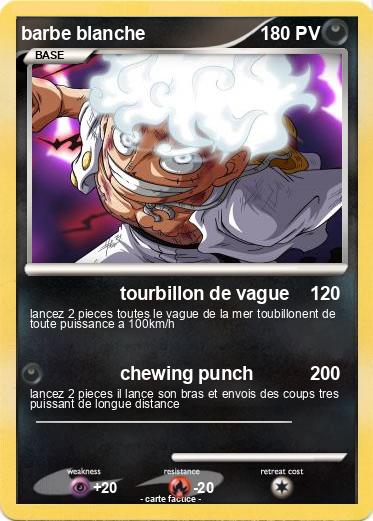 Pokemon barbe blanche
