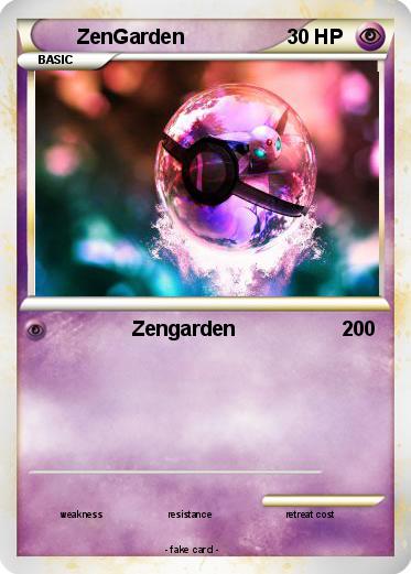 Pokemon ZenGarden