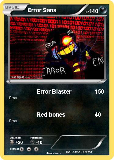 Pokemon Error Sans