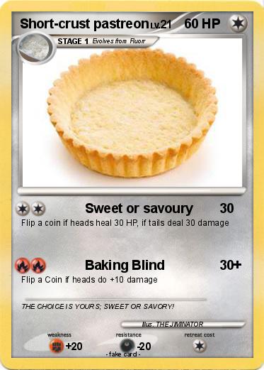 Pokemon Short-crust pastreon