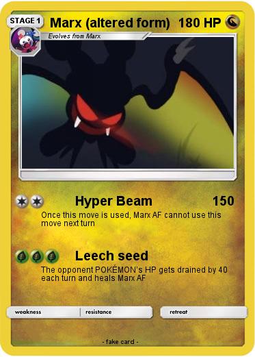 Pokemon Marx (altered form)