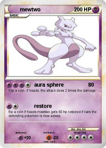 Pokemon mewtwo
