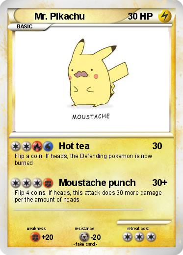 Pokemon Mr. Pikachu