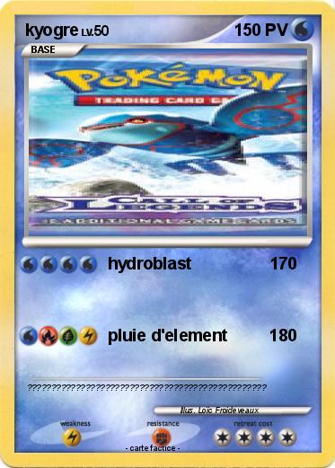 Pokemon kyogre
